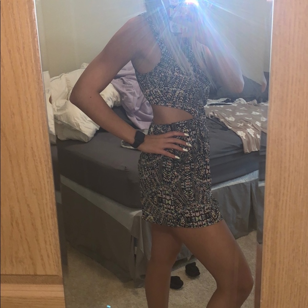romper with cutouts